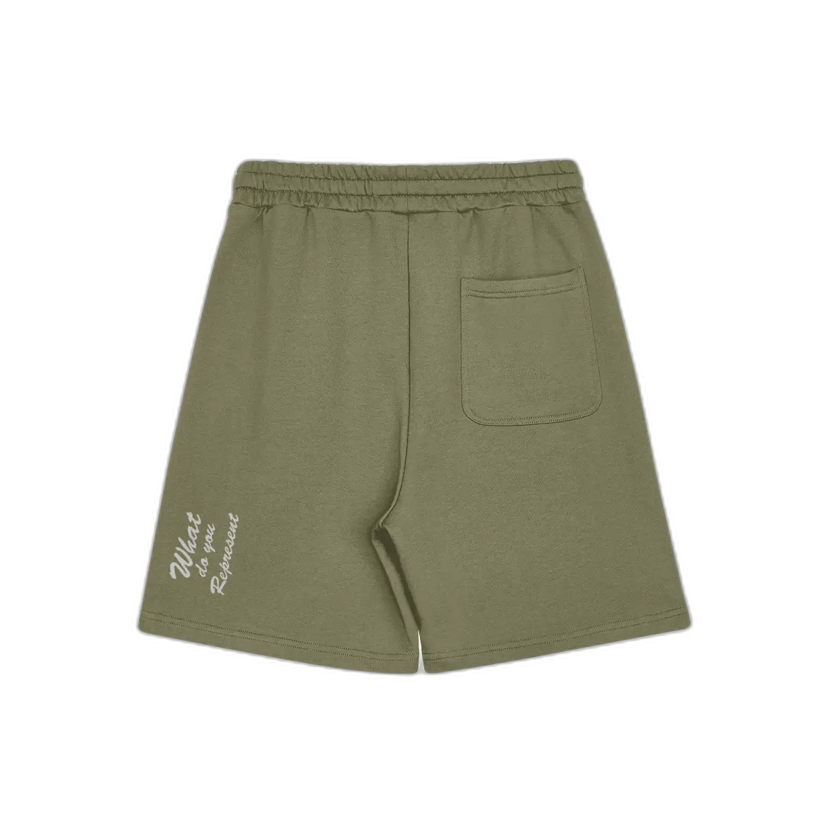 IREP Classic Sweat Shorts Sage Green/White PODpartner 