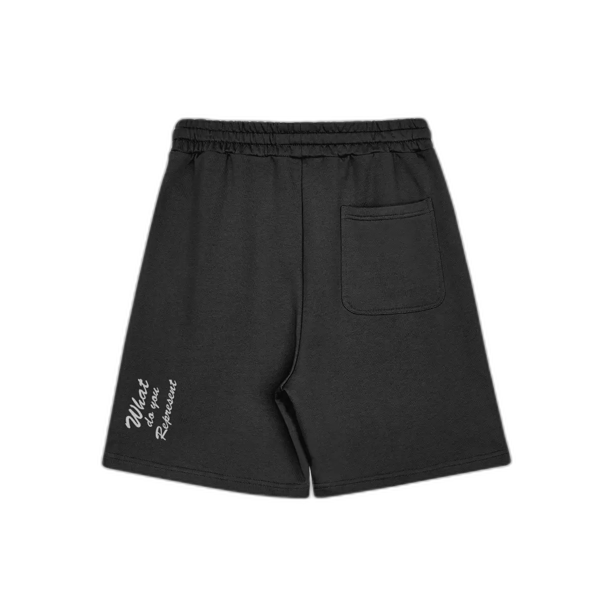 IREP Classic Sweat Shorts - Black/White PODpartner 