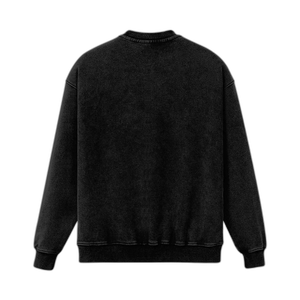 IREP Super Heavyweight Oversized Sweatshirt - Faded Black PODpartner 