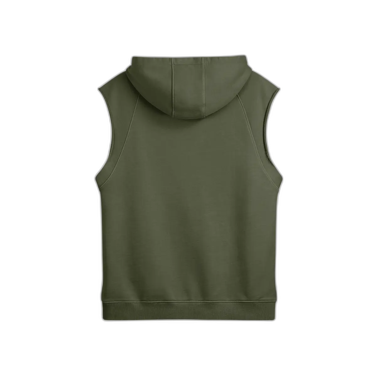 IREP Oversized Washed Sleeveless Hoodie - Rifle Green PODpartner 