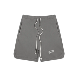 IREP Washed Effect Sweat Shorts - Dark Gray PODpartner 