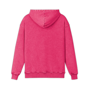 IREP Super Heavyweight Oversized Faded Hoodie - Dark Pink PODpartner 