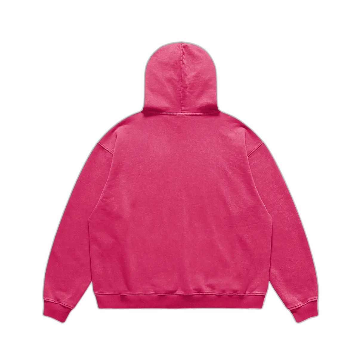 IREP Super Heavyweight Oversized Faded Hoodie - Dark Pink PODpartner 