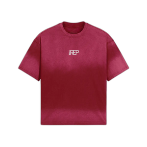 IREP Boxy Tie-dyed T-Shirt - Cardinal PODpartner 