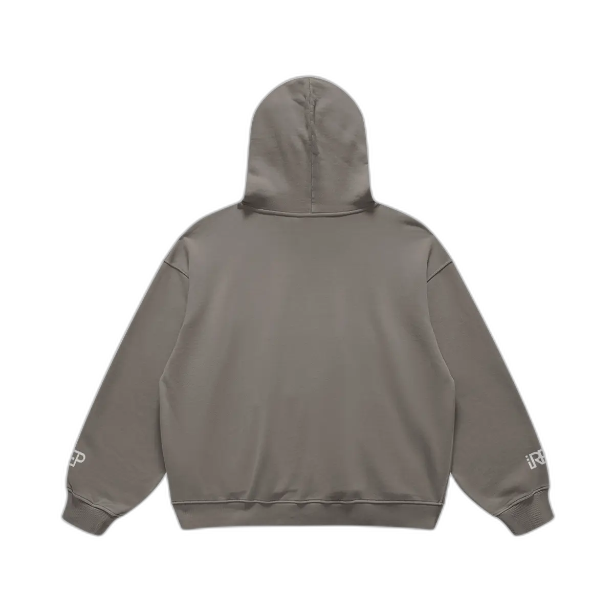 IREP Super Heavyweight Oversized Retro Hoodie - Friar Gray PODpartner 