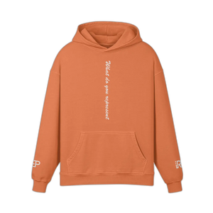 IREP Super Heavyweight Oversized Retro Hoodie - Copper Red PODpartner 