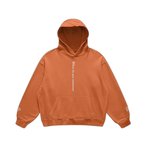 IREP Super Heavyweight Oversized Retro Hoodie - Copper Red PODpartner 