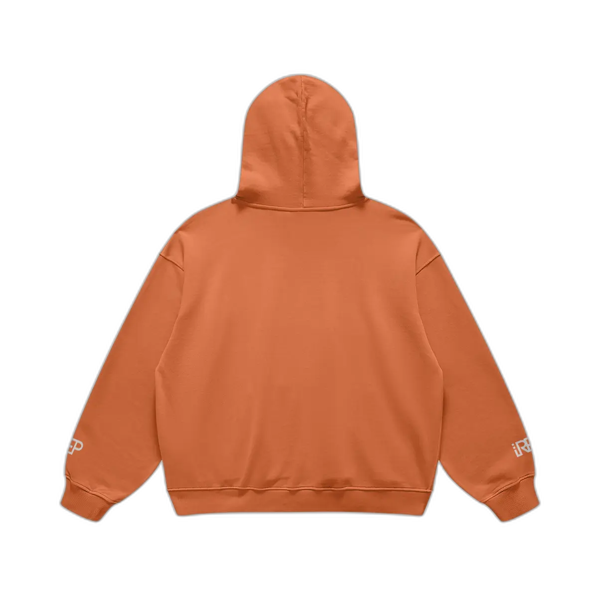 IREP Super Heavyweight Oversized Retro Hoodie - Copper Red PODpartner 