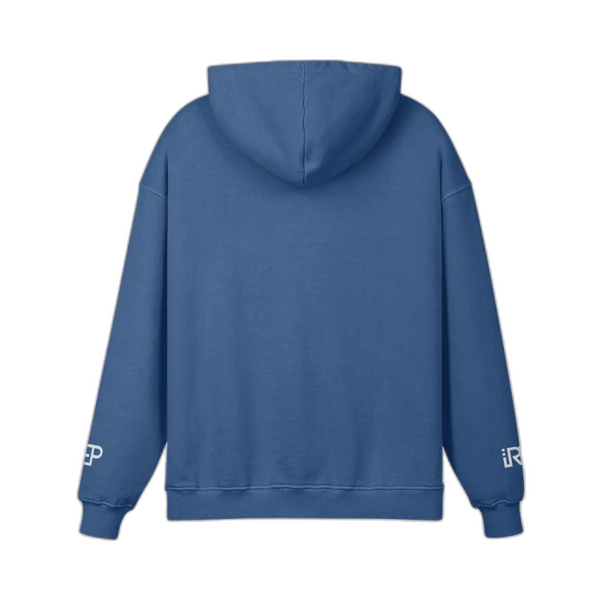 IREP Super Heavyweight Oversized Retro Hoodie - Kashmir Blue PODpartner 