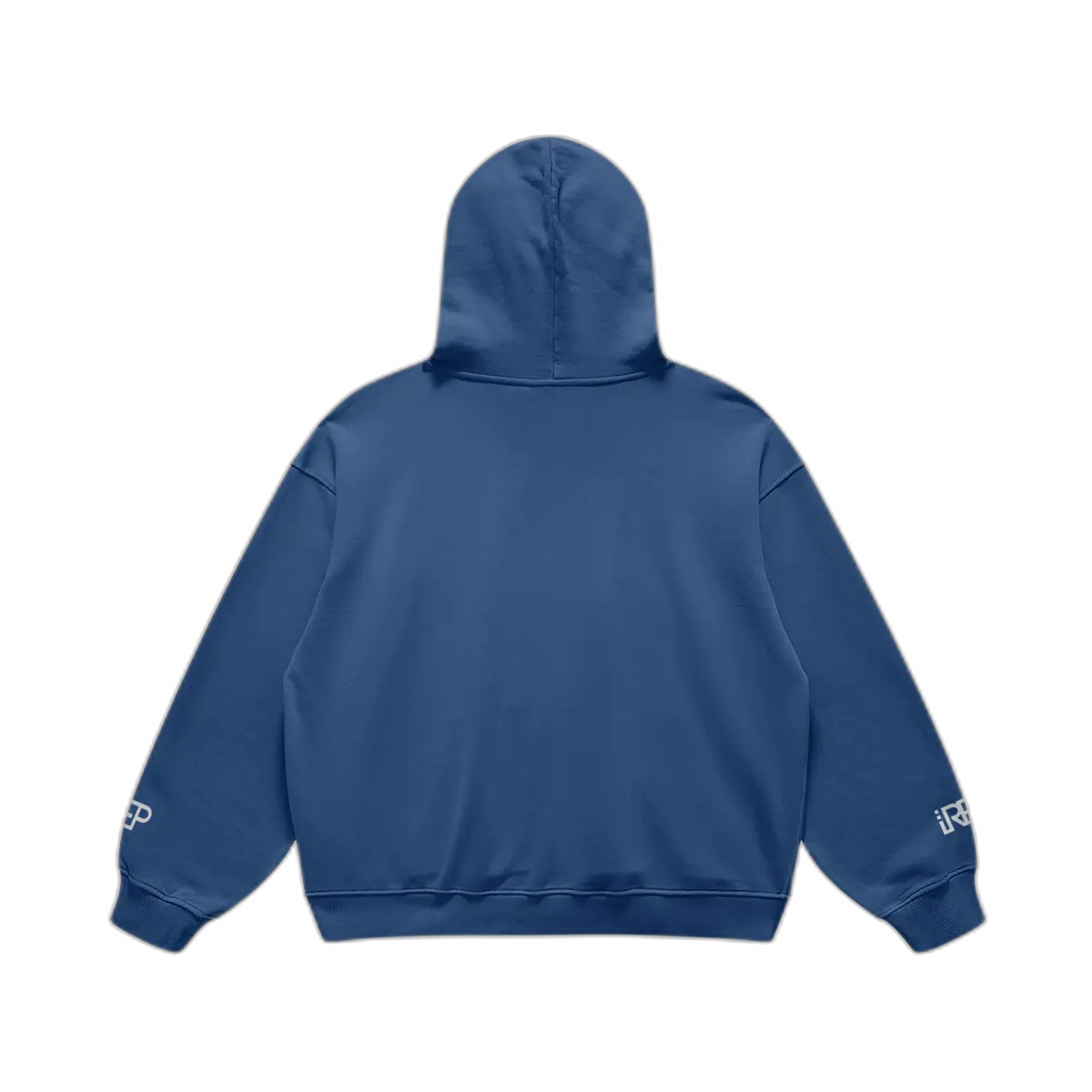 IREP Super Heavyweight Oversized Retro Hoodie - Kashmir Blue PODpartner 