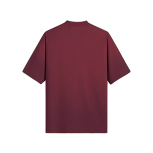 IREP Oversized Sun Faded Distressed T-Shirt - Burgundy PODpartner 