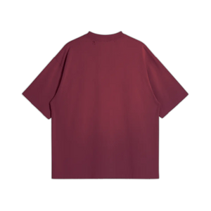 IREP Oversized Sun Faded Distressed T-Shirt - Burgundy PODpartner 