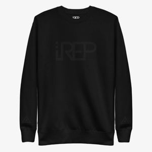 IREP Blackout Middle Large Logo Sweatshirt - iRepBrand