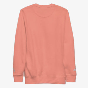 IREP Middle Large Logo Sweatshirt - Rose/White - iRepBrand