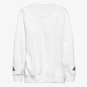 IREP Middle Logo Sweatshirt - White/Black - iRepBrand